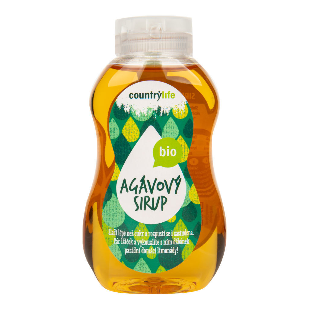 BIO sirup agávový 250 ml Country Life